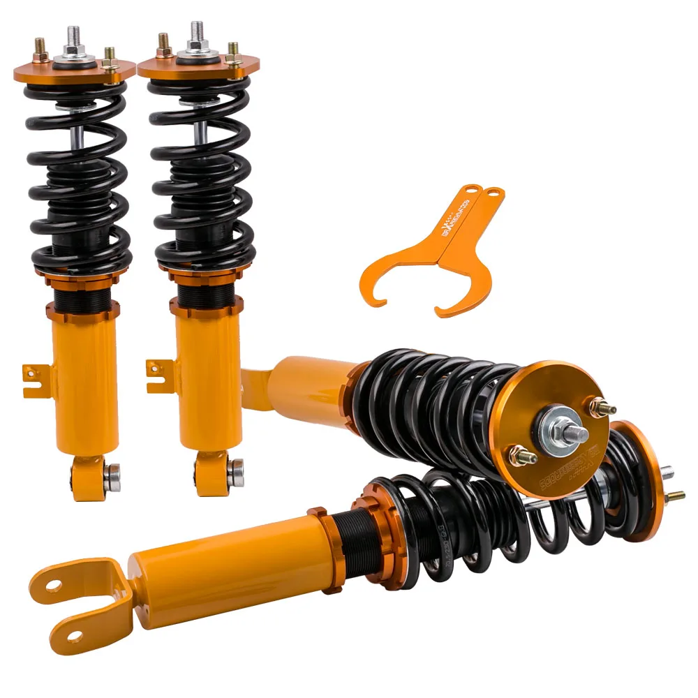Coilover Shocks for Nissan Fairldy Z 300ZX Z32 1990-1996 ADJ Coilovers Struts Shock Absorber Front and Rear Dampering Camber | Автомобили