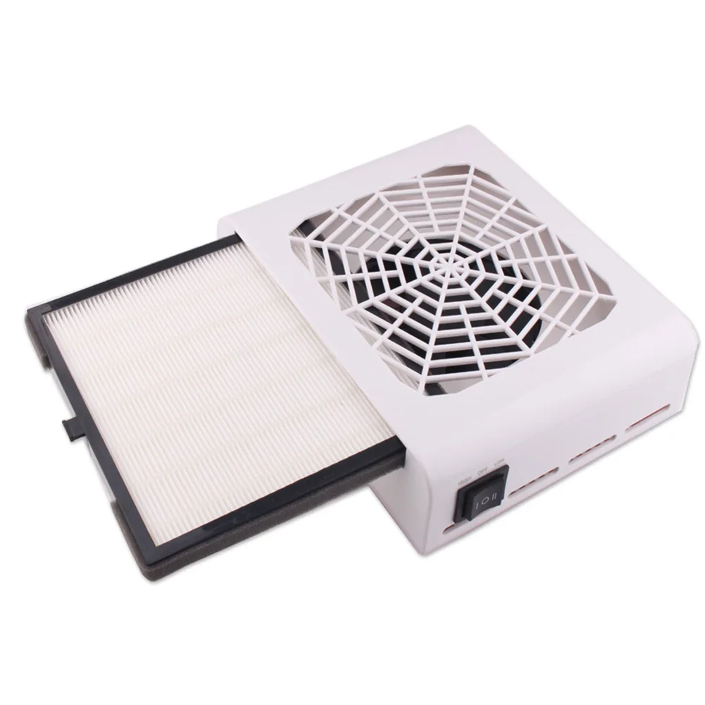 

Dust Collector Durable Practical Manicure Vacuum Cleaner Nail Filter Screen Plate Easy Install Tools High Power Replacement