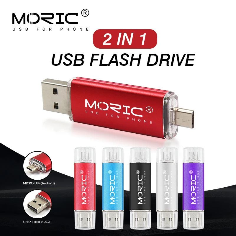 2 в 1 2020 Usb 0 OTG накопитель флешка usb 4 8 16 32 64 128 256 гб бесплатная доставка|USB
