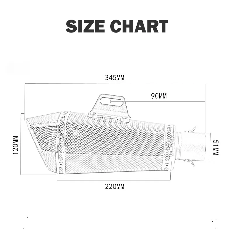 Motocross Exhaust For Kawasaki ZX6R ZX-6R 2004-2008 Motorcycle Exhaust Escape Moto Modified Middle Tailpipe Link Pipe DB Killer - Image 2