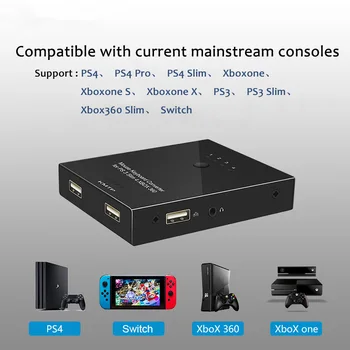 

Keyboard and Mouse Converter For FPS Games of PS4 SWITCH XBOX Like Battlefield1 Rainbow Six Call of Duty Splatoon2 Pubg OW Doom