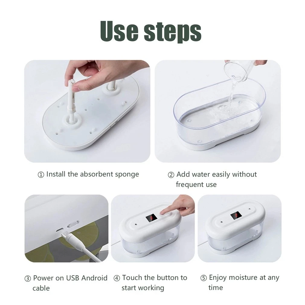 2L Air Humidifier Wireless Mute Essential Oils Diffuser Smart Touch Fragrance Diffuser Ultrasonic Cool Colorful Lamp Home 6