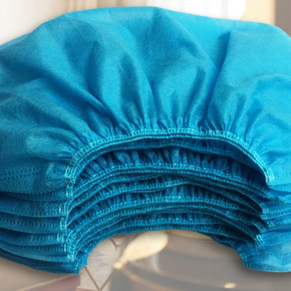 Description Picture 5 of item20/50/100pcs Disposable Shoe Cover Dustproof Non-slip Dhoe Cover Children Students Adult Non-woven Household Foot Cover 2021