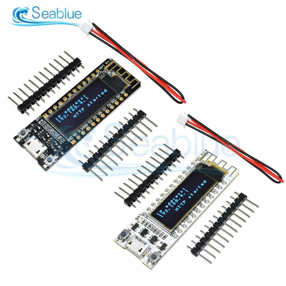 Макетная плата ESP8266 OLED-дисплей 0 91 дюйма 32 Мб флэш-памяти CP2014 модуль NodeMcu для Arduino IOT