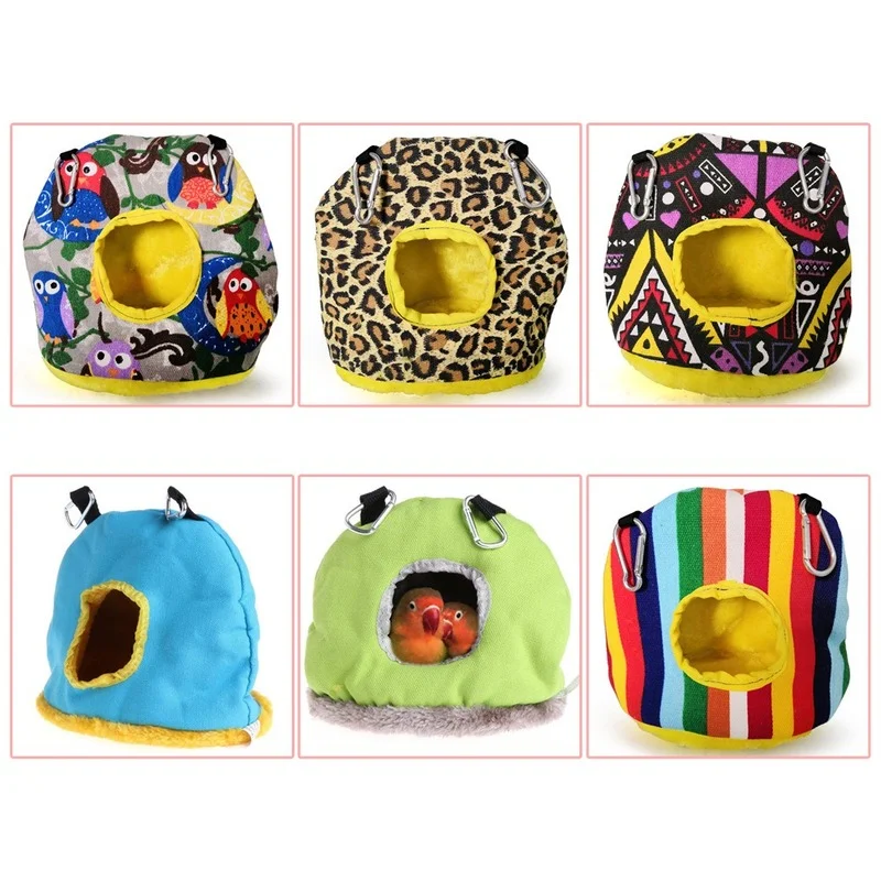 Pet Bird Supplies Round Warm Nest Parrot House Cotton Nest/bird Hammock | Дом и сад
