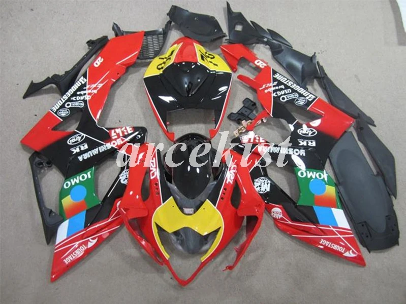 

Injection Mold New ABS Full Motorcycle Fairings Kit Fit For Suzuki GSXR1000 GSXR-1000 K5 05 06 2005 2006 bodywork set JOMO
