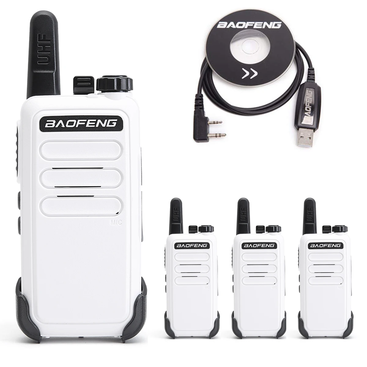 Baofeng BF-C9 мини-рация 400-470 МГц UHF двухстороннее радио портативный VOX usb зарядка портативный приемопередатчик - Цвет: as picture 1