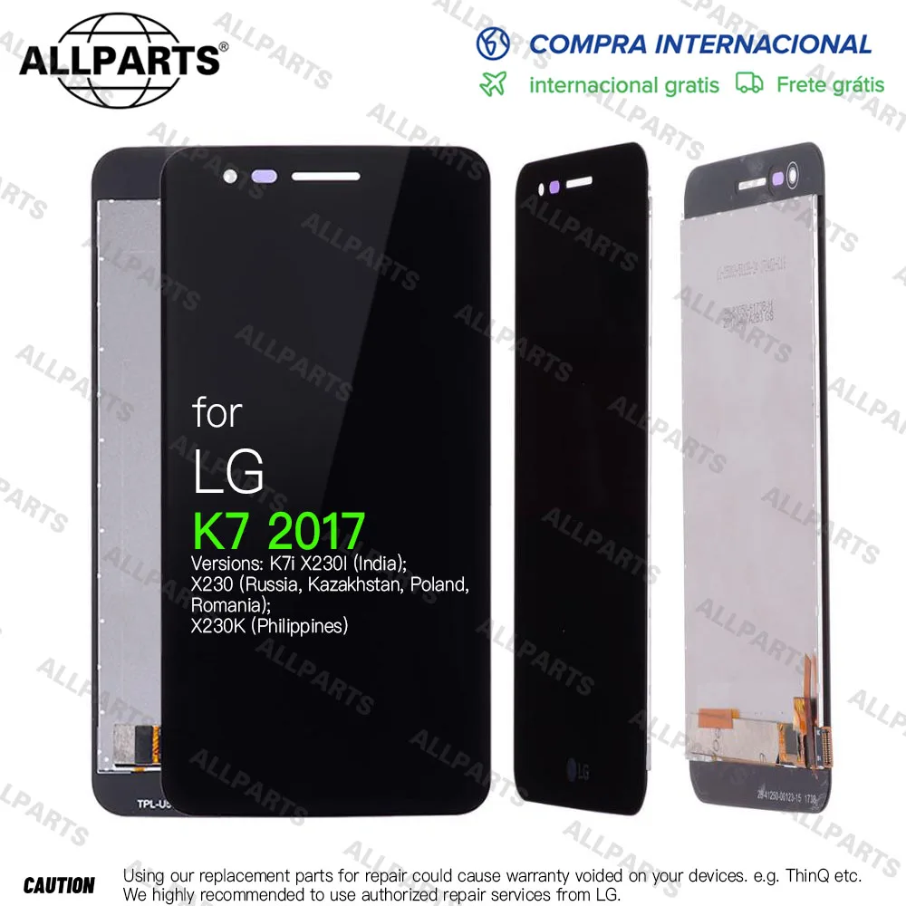 5.0 '' Original Display For LG K7 2017 LCD Touch Screen Digitizer Replacement X230DSF X230 x230k x230i | Мобильные телефоны
