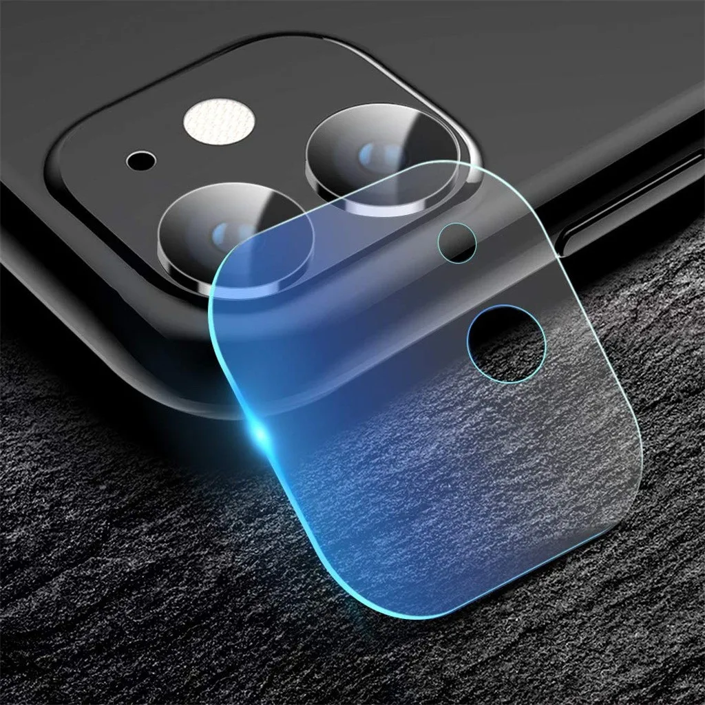 4PC Hardness Protection Dirtproof Explosin-proof Back Camera Lens Fibre Glass Screen Film Protector For iphone 11 6.1inch