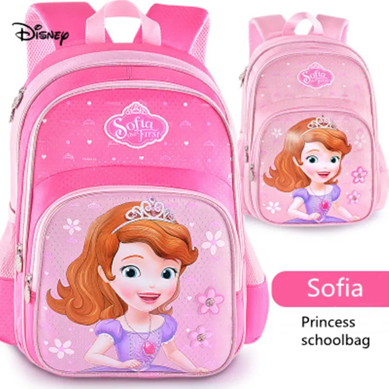 

Fashion 2020 New Disney Princess Schoolbag Girls Children's Student Backpack Waterproof Elementary School Bags Teens Lightweight