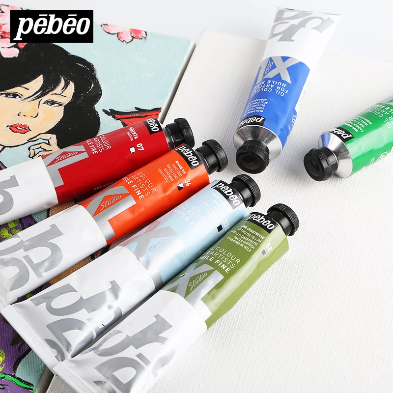 Pebeo XL Studio Oil Colour Paint 37ml for Artists Huile Fine Link 1