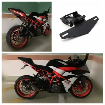 

HiMISS Motorcycle Modification Light Frame Short Style Plate Frame for KTM RC390 DUKE390 17-19-19