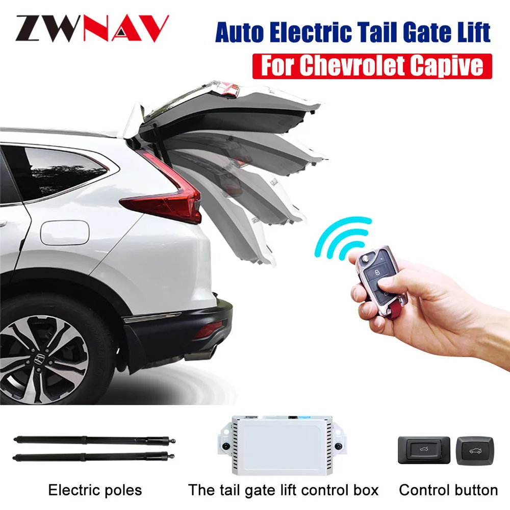 Easy to install Smart Auto Electric Tail Gate Lift for Chevrolet Captiva 2016 with Remote Control Drive Seat Button Control Set