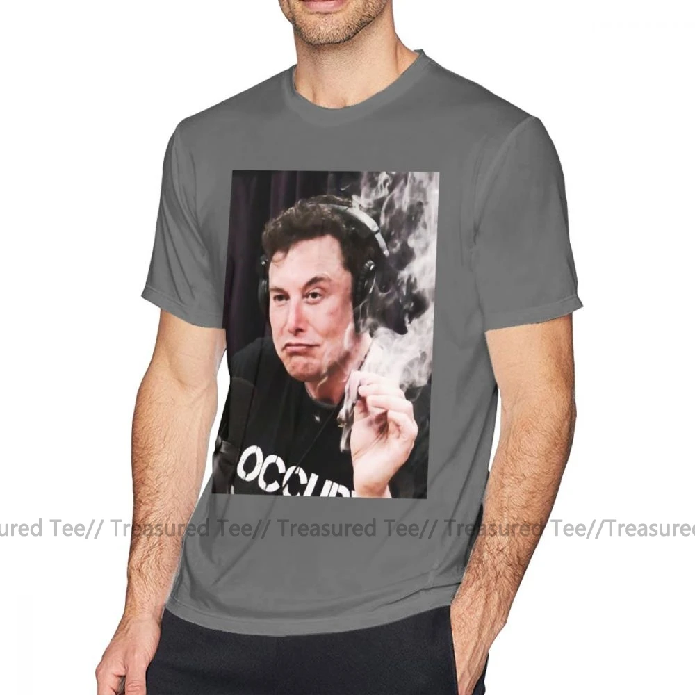 Elon Musk, футболка, MUSKSMONK, мужская летняя футболка, забавная, 4xl, 100 хлопок, короткий рукав, с принтом, футболка