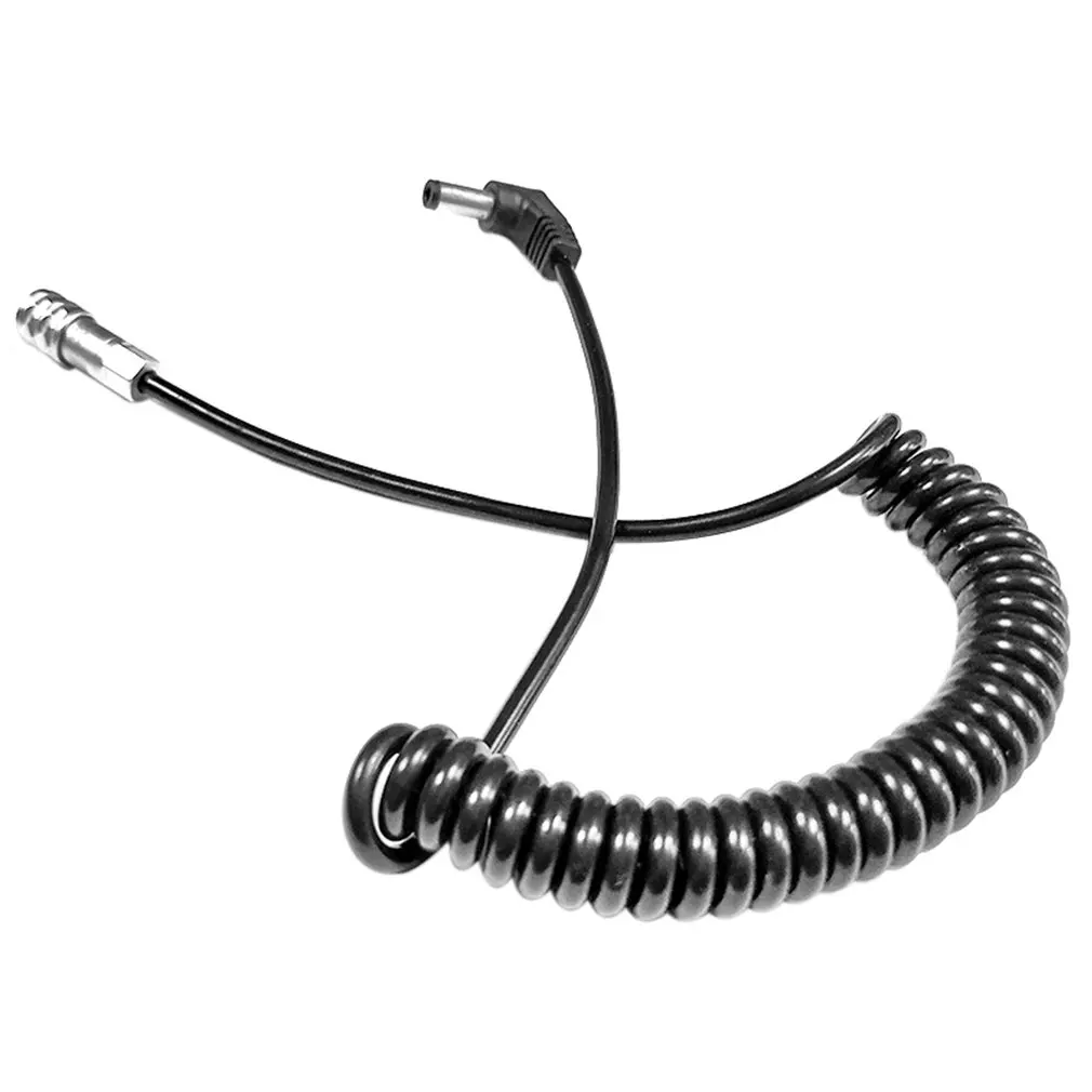 

For Bmpcc 4K Dc Interface Elbow Power Cord Power Supply Cable Spring Cable Professional Power Cord Portable