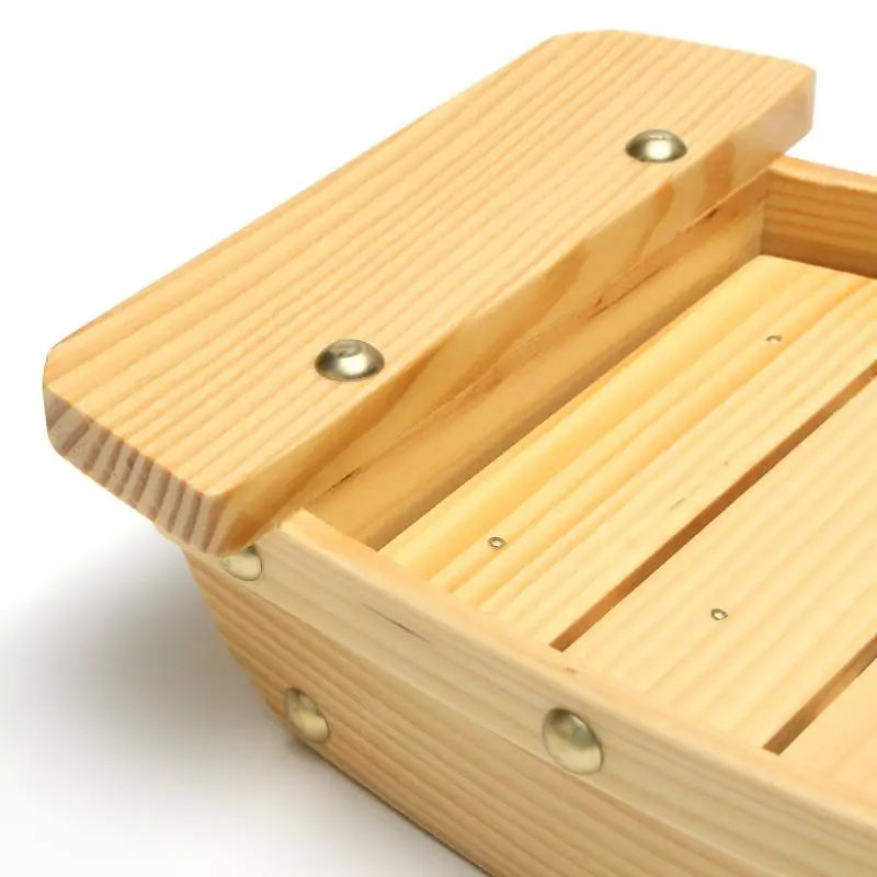 42X17X7.5Cm японская кухня лодки для суши инструменты дерево ручной работы простой