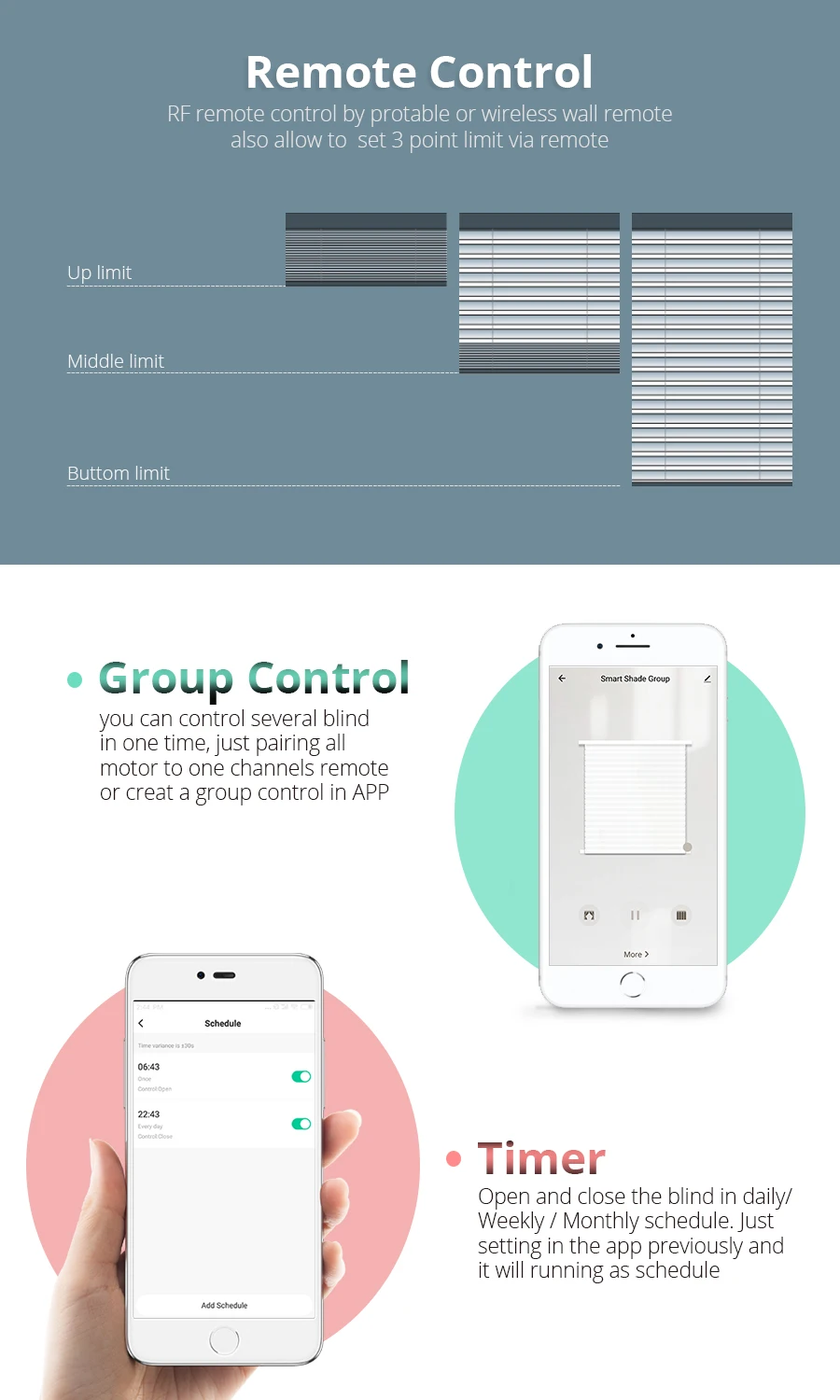 Sistema automático de controle de cortina
