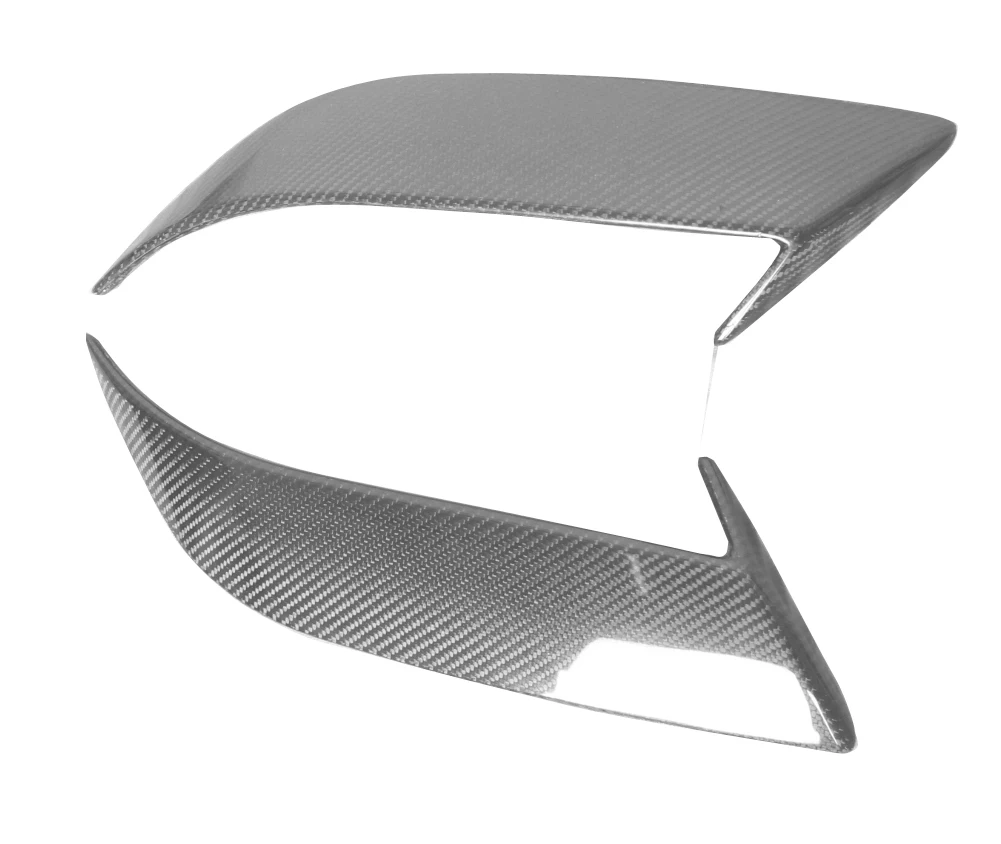 Carbon Fiber Car Side Splitter Bumper Lip Spoiler Ahead Bumper guard Case For Ferrari 599 Coupe 2006 2007 2008 2009 2010 Tuning - - Racext 30