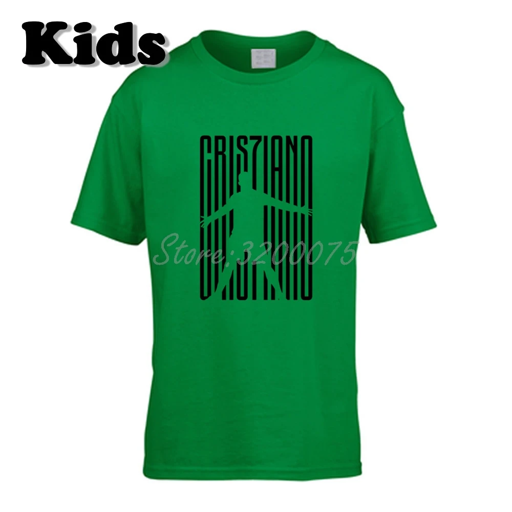 Детская CR7, Криштиано Роналду, 7 CR7, приветственная футболка, одежда, футболка, Молодежная Футболка для мальчиков и девочек, футболка с круглым вырезом, W19032801 - Цвет: 19