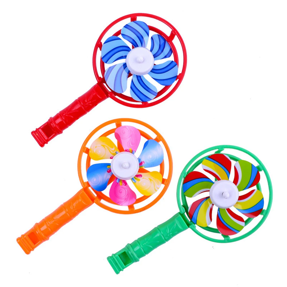 5 шт. детская ветряная мельница, свисток, игрушка для детей, цветная ветряная мельница, свисток, Музыкальная развивающая игрушка вечерние реквизиты