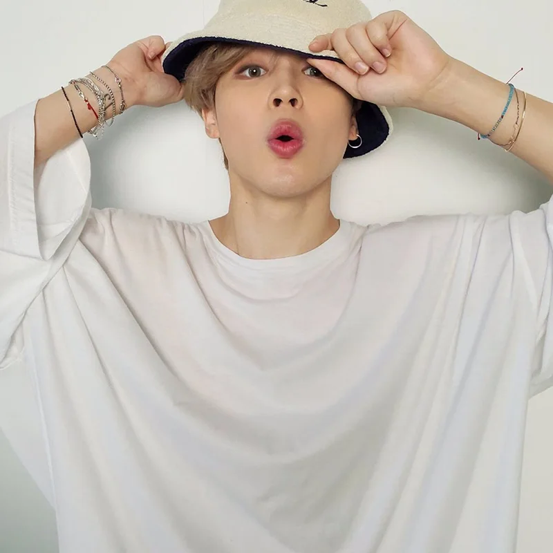 BTS Bulletproof Youth League JIMIN Park Jimin The same bracelet simple color bead bracelet1