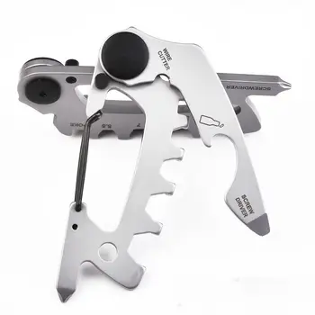

Outdoor card tool portable bottle opener emergency electrical tools for electricians keychain Household Tool Set EDC tool set