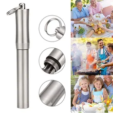 Мини мобильный чехол для зубочистки портативный держатель для зубочистки из нержавеющей стали легко носить с собой MYDING