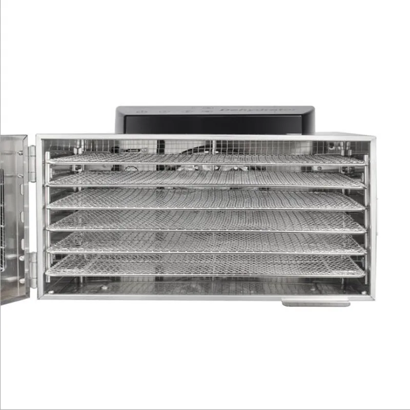 220V/110V Food Dehydrator Fruit Vegetable Herb Meat Fish Drying Machine Snacks Food Dryer Fruit dehydrator 6Trays 5