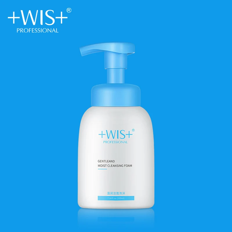 WIS нежный влажный очищающий поры Soothe пена для лица очищающее средство