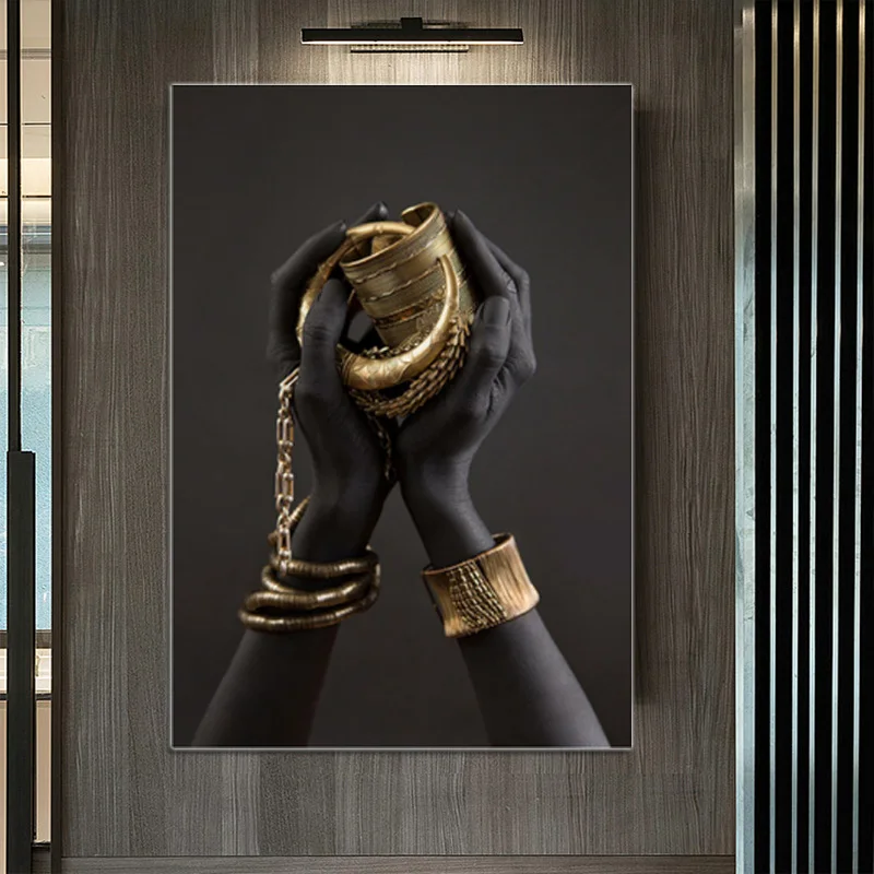 black gold hand11