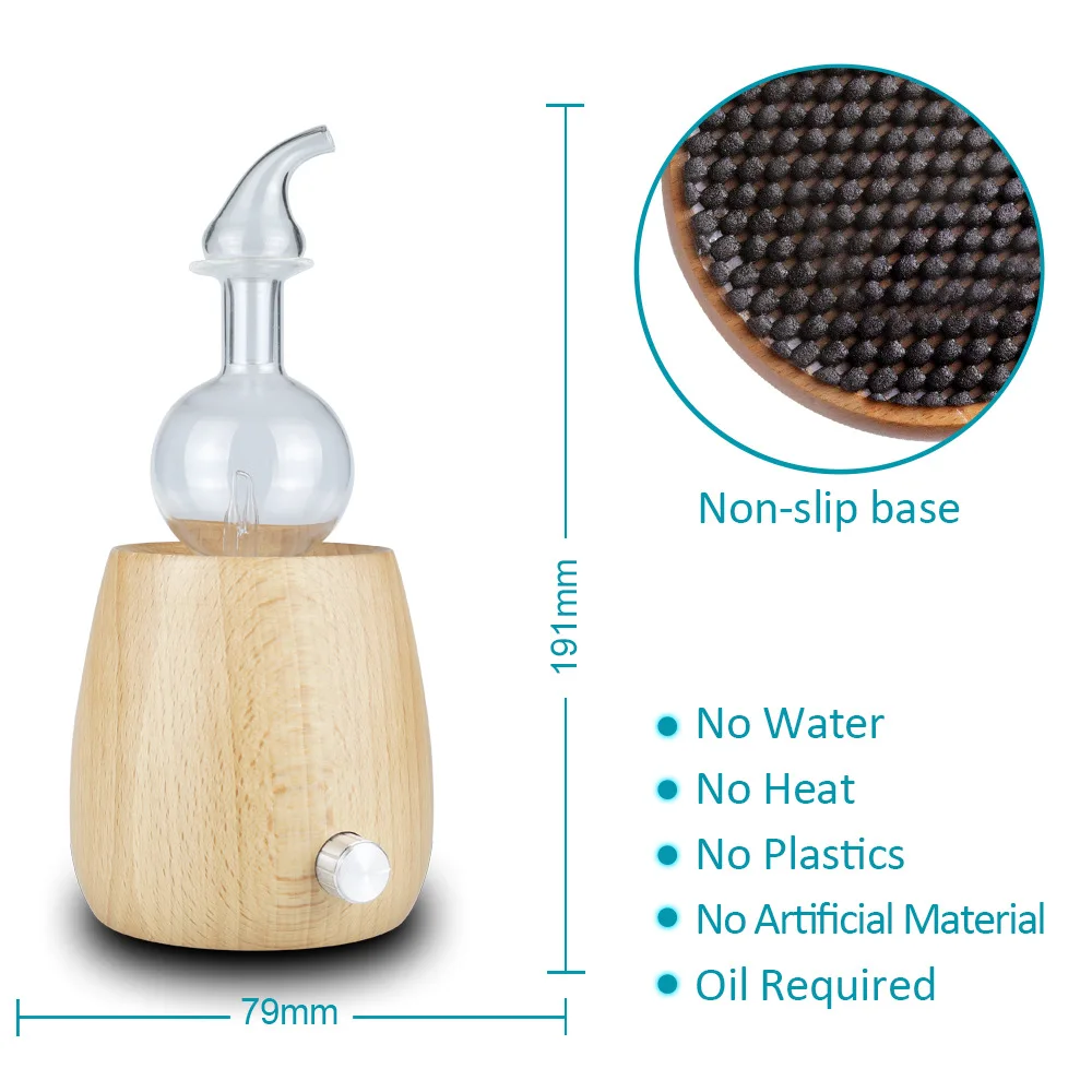 Nebulizing Diffuser Bottle Cold fragrant yi Glass Nozzle Bottle Essential Oil Diffuser Glass Bottle Spray Resistance to Thermal