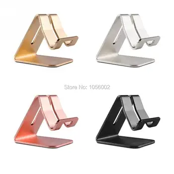 

Mobile Phone Tablet Desk Holder Luxury Aluminum Metal Stand For Samsung Smartphone Tablets Laptop