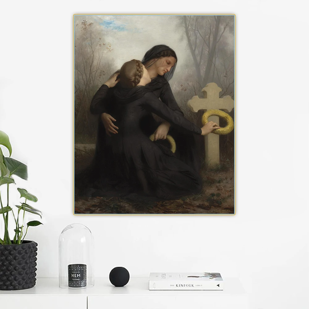 Цитон Вильям Адольф Bouguereau Day День мертвых Canvas Холст Картина маслом