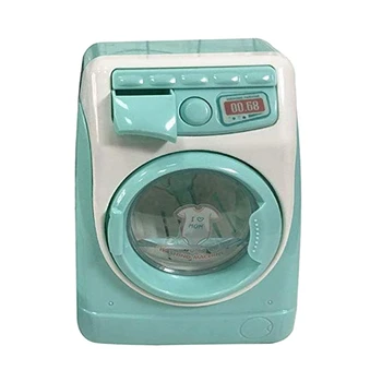 

Mini Educational Simulation Washing Machine Toys Kids Play House Pretend Toy For Children'S Day Gift
