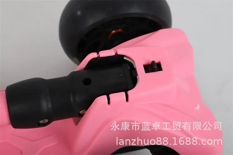Manufacturers Direct Selling Wealthy Folding Graffiti Big Wide round-Meter-High Car Children Scooter Customizable Logo
