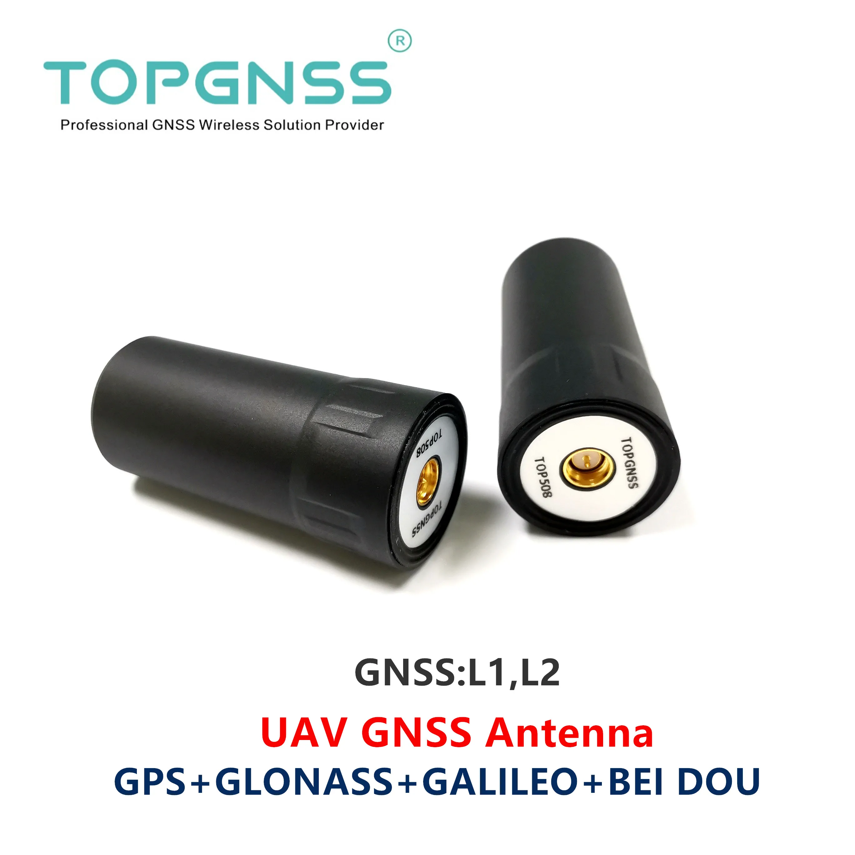 

2PCS UAV RTK GNSS handheld Receiver helical spiral GNSS antenna RTK GNSS GPS antenna GLONASS GALILEO BEIDOU ZED-F9P SMA-J TOP508