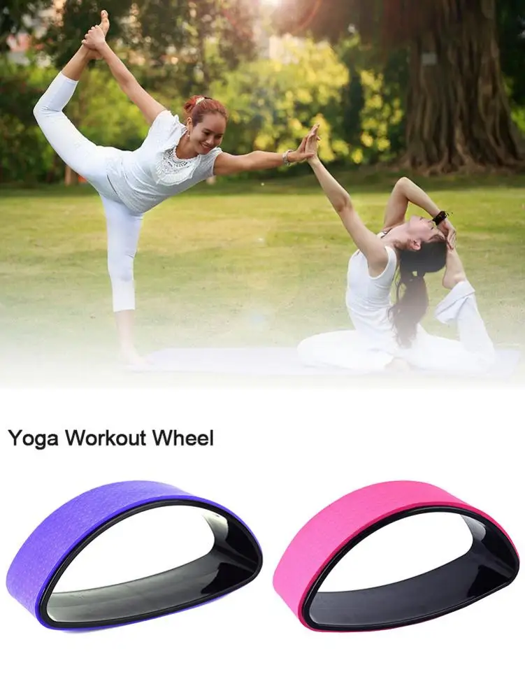 half yoga wheel