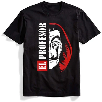 

2020 BELLA CIAO T-shirt La Casa De Papel Men t shirts The House of Paper Funny summer T Shirt O-Neck casual t-shirts male tee