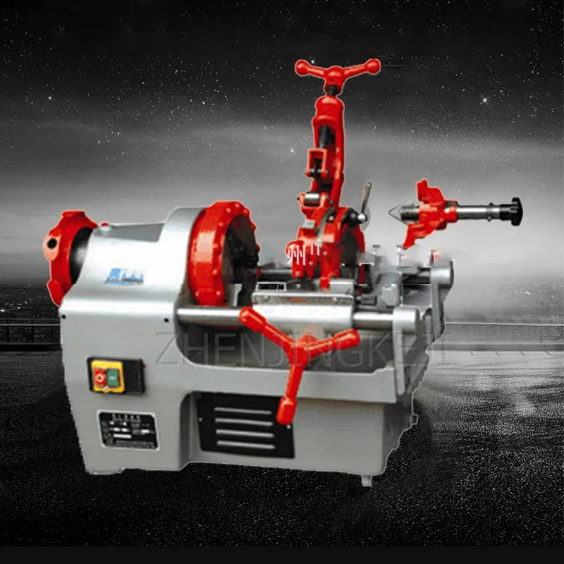 220VElectricCutTubeThreadingMachineSmallWaterPipeRoundSteel