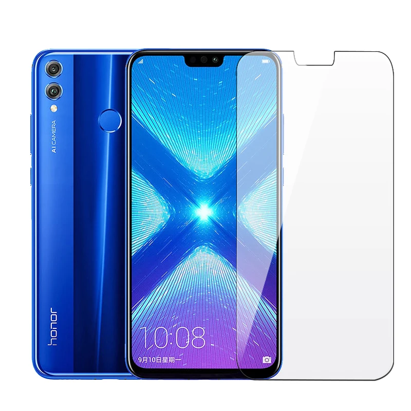

Protective Tempered Glass for Huawei Honor 8X Honer 8 X Screen Protector Film Anti-Scratch 9H Hardness Glass for Huawei 8X 2.5D