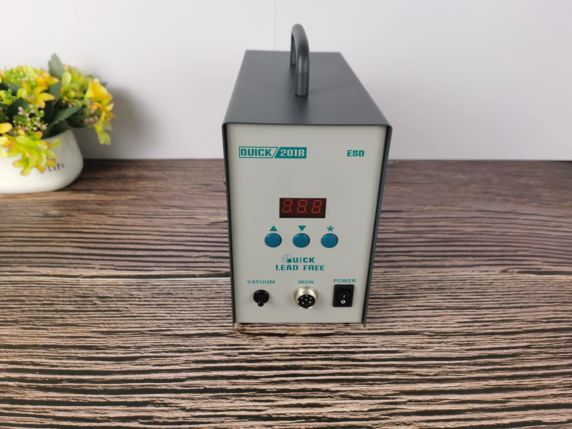 Tools QUICK 201B Electric Suction Tin Anti-static Suction Gun Crack ...