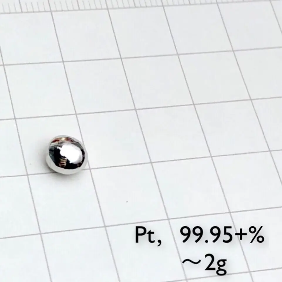 Платиновые металлические гранулы коллекция 2 00 г 99.95% чистый | Обустройство дома