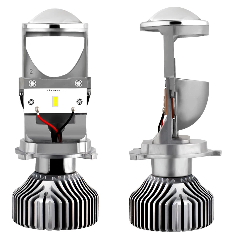 Canbus 12V24V RHD LHD 70W/Pair Lamp H4 LED Mini Projector Lens Automobles Bulb Conversion Kit Hi/Lo Beam Headlight | Автомобили и