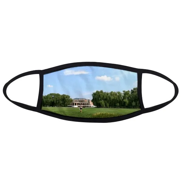 

Green Planting Park Photography Mask Mouth Face Anti-dust Anti Cold Warmer