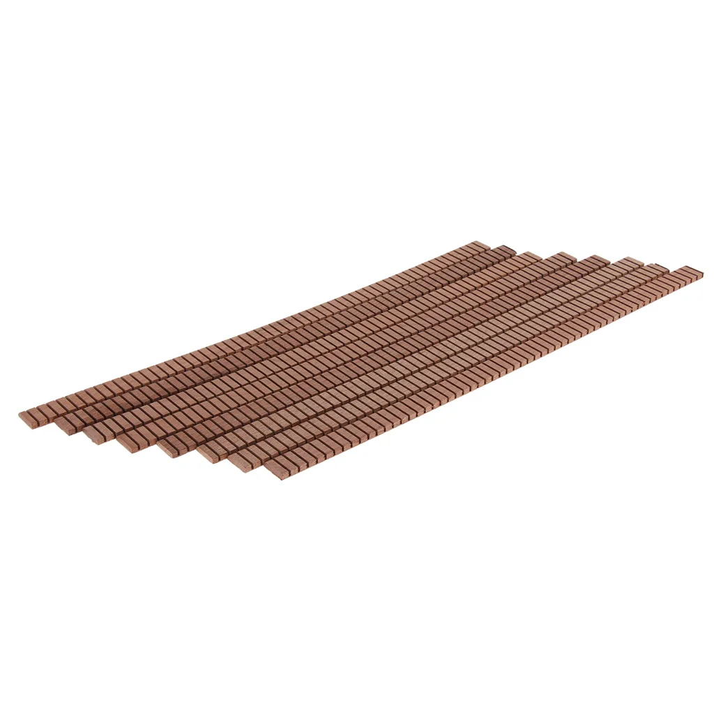 8x Guitar Bining Inlay Purfling Strip Mahogany Wood For Guitar Fingerboard