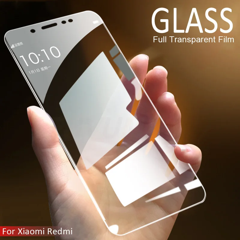 Защитное стекло для Xiaomi Redmi 4 4A 4X 5A 5 Plus закаленное защитное экрана на 6 Pro 6A S2 Note