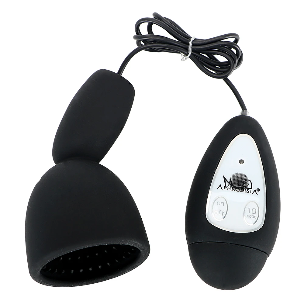 Stamina Trainer Silicone Erotic 10-frequency Vibration Glans Vibrators Sex Toys For Men Male Male Masturba_voghion.com