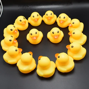 

15pcs Baby Kids Shower Water BB Bathing Toys Float Animal Cute Yellow Ducks