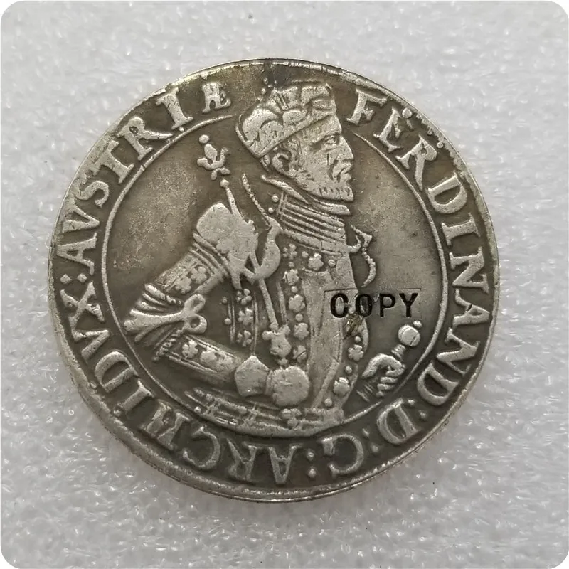 Австрия Ferdinant II 1595 Священная Римская империя Талер монет медалей копия