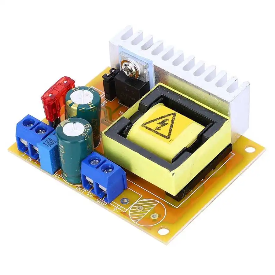 Высокое качество ZVS 0.2A 40W DC Повышающий Модуль высокого напряжения 45 390V непрерывно